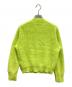 Acne (アクネ) アンゴラ混カーディガン 黄緑 サイズ:S：7000円