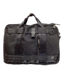 PORTER（ポーター）の古着「HEAT/ヒート3WAYブリーフケース」｜ブラック