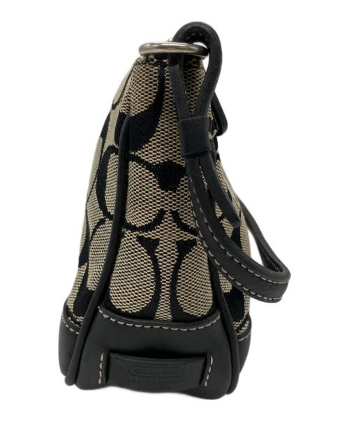 COACH（コーチ）COACH (コーチ) シグネチャーハンドバッグ ベージュの古着・服飾アイテム