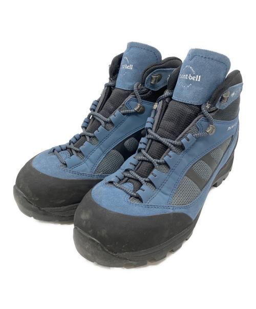mont-bell（モンベル）mont-bell (モンベル) マウンテンクルーザー600 トレッキングブーツ ブラック×ネイビー サイズ:２６ｃｍの古着・服飾アイテム