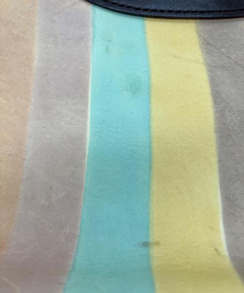 JACQUES LE CORRE（ジャックルコー）JACQUES LE CORRE (ジャックルコー) リスボンレザーミニ2wayボストンバッグ ベージュの古着・服飾アイテム