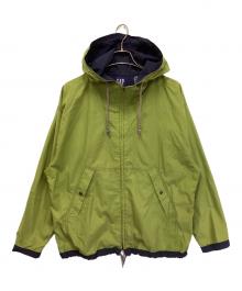 GAP（ギャップ）の古着「ドロストフーディーナイロンジャケット」｜カーキ