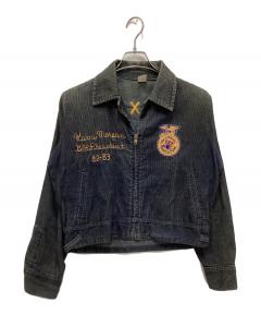 中古・古着通販】VINTAGE (ヴィンテージ) FFAジャケット ネイビー