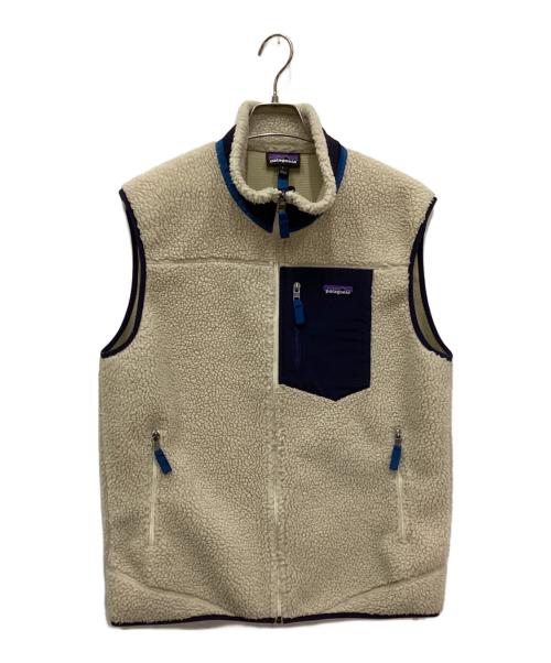 Patagonia（パタゴニア）Patagonia (パタゴニア) Classic Retro-X/クラシックレトロエックスボアベスト ベージュ サイズ:Lの古着・服飾アイテム