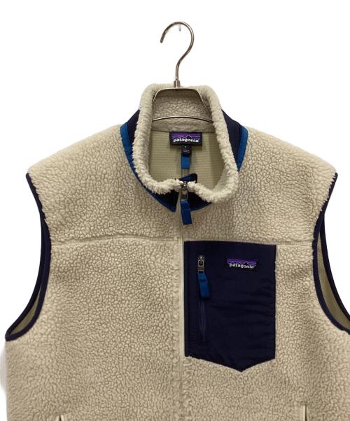 Patagonia（パタゴニア）Patagonia (パタゴニア) Classic Retro-X/クラシックレトロエックスボアベスト ベージュ サイズ:Lの古着・服飾アイテム