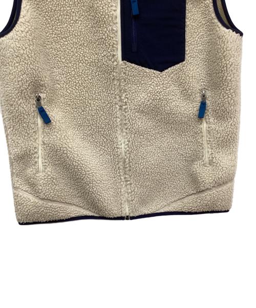 Patagonia（パタゴニア）Patagonia (パタゴニア) Classic Retro-X/クラシックレトロエックスボアベスト ベージュ サイズ:Lの古着・服飾アイテム