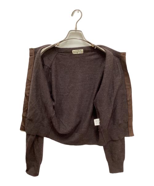 MARGARET HOWELL（マーガレットハウエル）MARGARET HOWELL (マーガレットハウエル) アンサンブルカーディガン ボルドー サイズ:2の古着・服飾アイテム