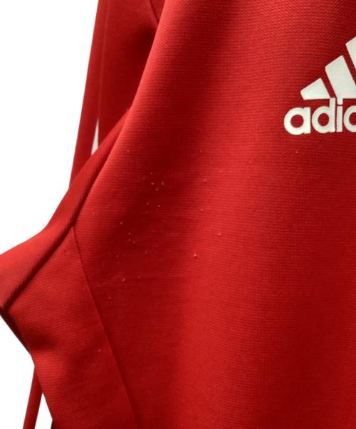 adidas（アディダス）adidas (アディダス) A BATHING APE (ア ベイシング エイプ) World Cup 2018 Winning Collection Zip Up Track Jacket レッド サイズ:XLの古着・服飾アイテム