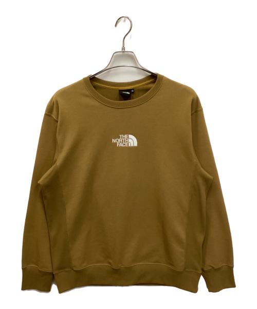 THE NORTH FACE（ザ ノース フェイス）THE NORTH FACE (ザ ノース フェイス) ロゴスウェット マスタード サイズ:XLの古着・服飾アイテム