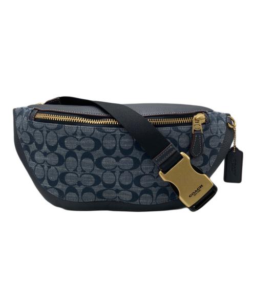 COACH（コーチ）COACH (コーチ) ワーレン ベルト バッグ ネイビーの古着・服飾アイテム