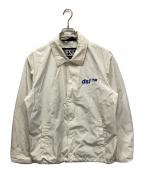 DIESELディーゼル）の古着「コーチジャケット」｜アイボリー