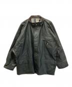 CarHarttカーハート）の古着「PVCラバー レインジャケット」｜オリーブ