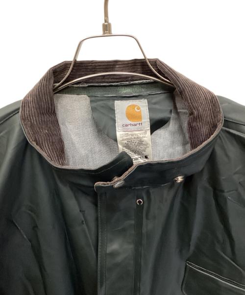 CarHartt（カーハート）CarHartt (カーハート) PVCラバー レインジャケット オリーブ サイズ:3XLの古着・服飾アイテム