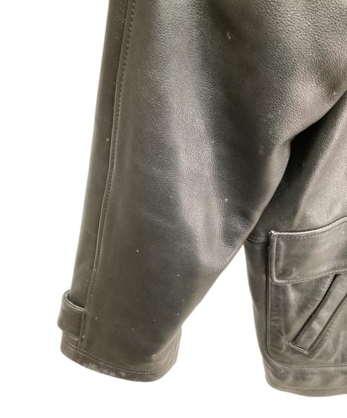 POLO SPORT（ポロスポーツ）POLO SPORT (ポロスポーツ) レザーカーコート ブラック サイズ:Lの古着・服飾アイテム