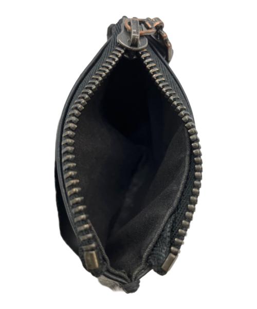 Maison Margiela（メゾンマルジェラ）Maison Margiela (メゾンマルジェラ) フォールデッドレザーウォレット ブラックの古着・服飾アイテム