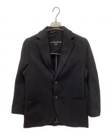CIRCOLO 1901（チルコロ1901）の古着「2B コットンストレッチジャケット」｜ブラック