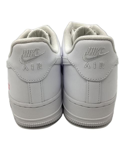 NIKE（ナイキ）NIKE (ナイキ) SUPREME (シュプリーム) Air Force 1 Low/エアフォースワン ローカットスニーカー ホワイト サイズ:26cmの古着・服飾アイテム