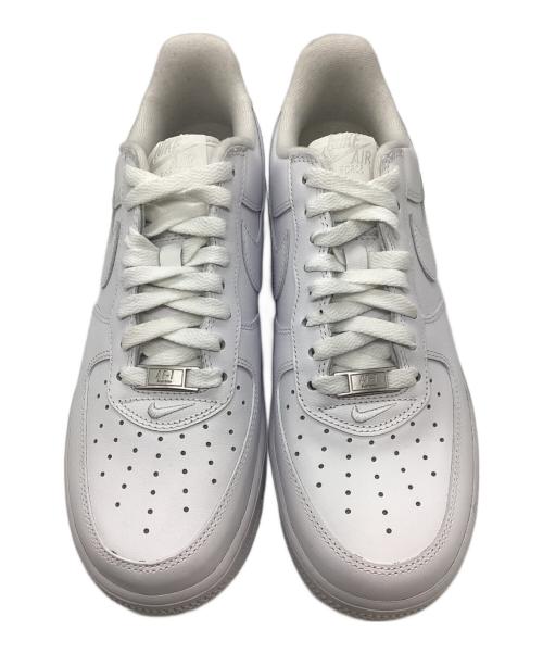NIKE（ナイキ）NIKE (ナイキ) SUPREME (シュプリーム) Air Force 1 Low/エアフォースワン ローカットスニーカー ホワイト サイズ:26cmの古着・服飾アイテム