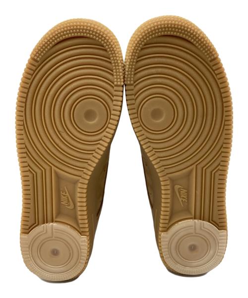 NIKE（ナイキ）NIKE (ナイキ) Supreme (シュプリーム) AIR FORCE 1 '07 Flax/Wheat／エアフォースワンローカットスニーカー ベージュ サイズ:26cmの古着・服飾アイテム