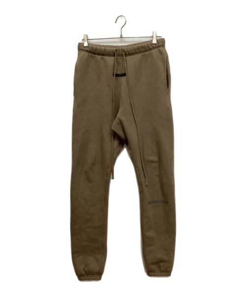FOG ESSENTIALS（フィアオブゴッド エッセンシャル）FOG ESSENTIALS (フィアオブゴッド エッセンシャル) ストレートラウンジスウェットパンツ ブラウン サイズ:Sの古着・服飾アイテム