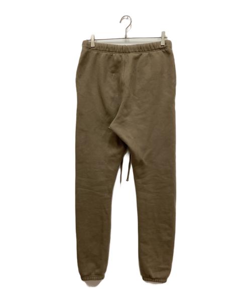 FOG ESSENTIALS（フィアオブゴッド エッセンシャル）FOG ESSENTIALS (フィアオブゴッド エッセンシャル) ストレートラウンジスウェットパンツ ブラウン サイズ:Sの古着・服飾アイテム
