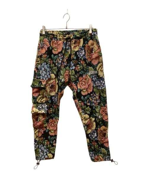 LEGENDA（レジェンダ）LEGENDA (レジェンダ) Govelin Weave Flower Pants / ジャガードパンツ マルチカラー サイズ:FREEの古着・服飾アイテム