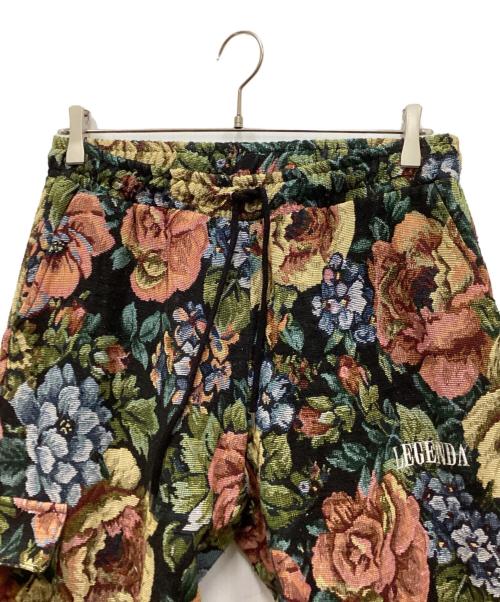 LEGENDA（レジェンダ）LEGENDA (レジェンダ) Govelin Weave Flower Pants / ジャガードパンツ マルチカラー サイズ:FREEの古着・服飾アイテム