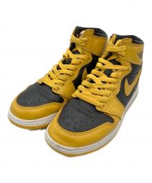 NIKE（ナイキ）の古着「GS AIR JORDAN 1 RETRO スニーカー」｜イエロー