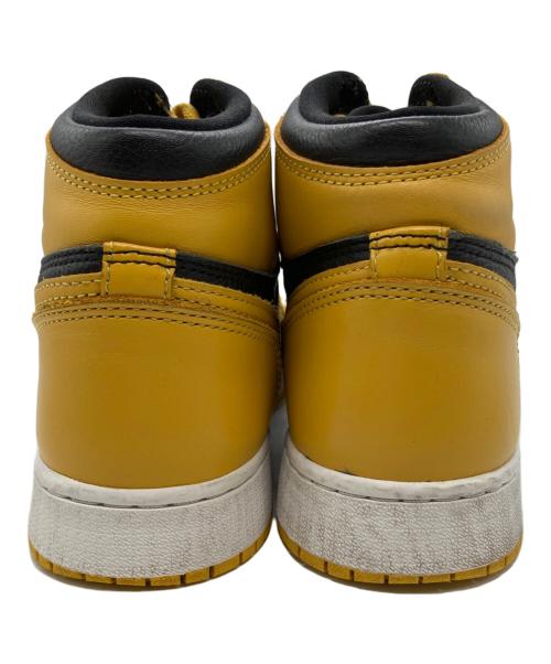 NIKE（ナイキ）NIKE (ナイキ) GS AIR JORDAN 1 RETRO スニーカー イエロー サイズ:24.5㎝の古着・服飾アイテム