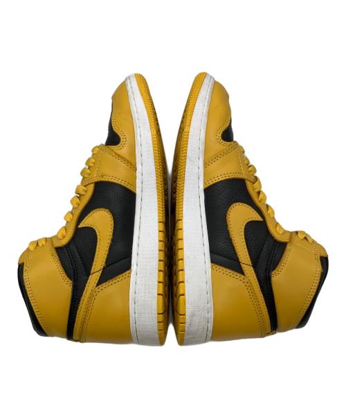 NIKE（ナイキ）NIKE (ナイキ) GS AIR JORDAN 1 RETRO スニーカー イエロー サイズ:24.5㎝の古着・服飾アイテム
