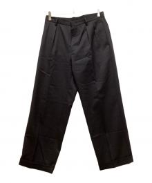 LE（エルイー）の古着「2タックスラックス」｜ネイビー