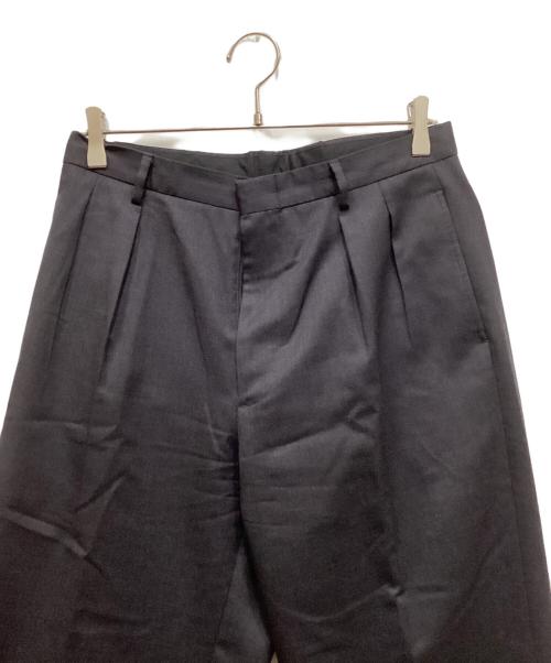 LE（エルイー）LE (エルイー) 2タックスラックス ネイビー サイズ:2の古着・服飾アイテム