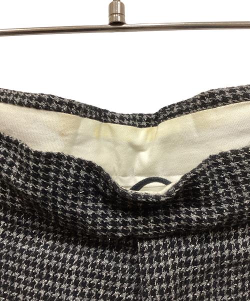 SUNSEA（サンシー）SUNSEA (サンシー) Mix CHIDORI Check Slacks グレー サイズ:2の古着・服飾アイテム