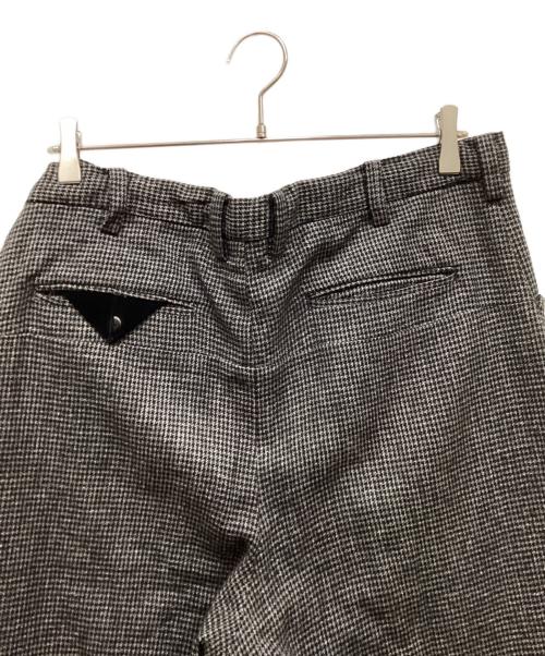 SUNSEA（サンシー）SUNSEA (サンシー) Mix CHIDORI Check Slacks グレー サイズ:2の古着・服飾アイテム