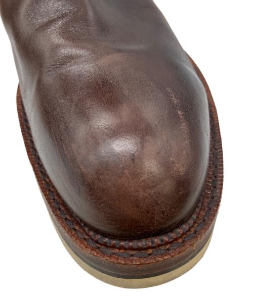 foot the coacher（フットザコーチャー）foot the coacher (フットザコーチャー) エンジニアブーツ ブラウン サイズ:８1/2の古着・服飾アイテム