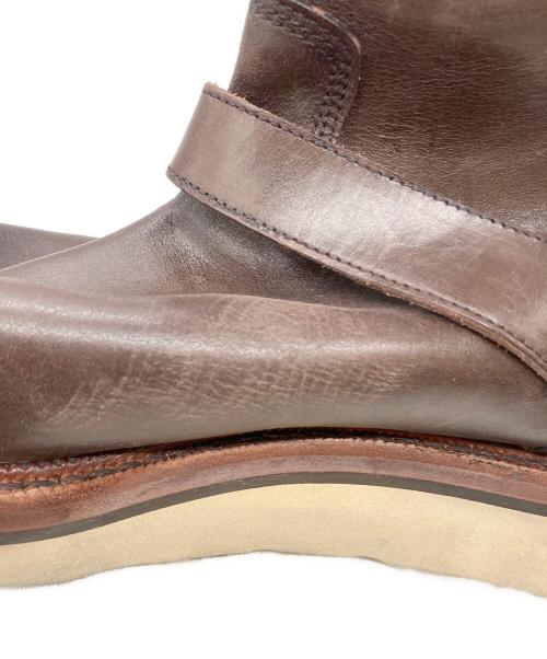 foot the coacher（フットザコーチャー）foot the coacher (フットザコーチャー) エンジニアブーツ ブラウン サイズ:８1/2の古着・服飾アイテム