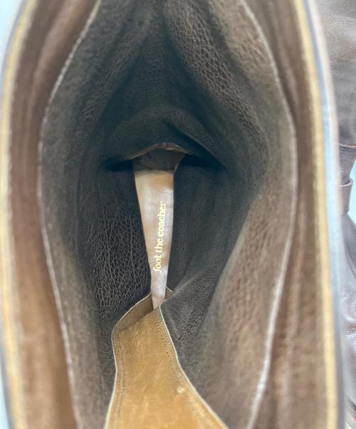 foot the coacher（フットザコーチャー）foot the coacher (フットザコーチャー) エンジニアブーツ ブラウン サイズ:８1/2の古着・服飾アイテム