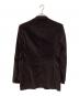 GUCCI (グッチ) ベロアテーラードジャケット ブラウン サイズ:44：23000円