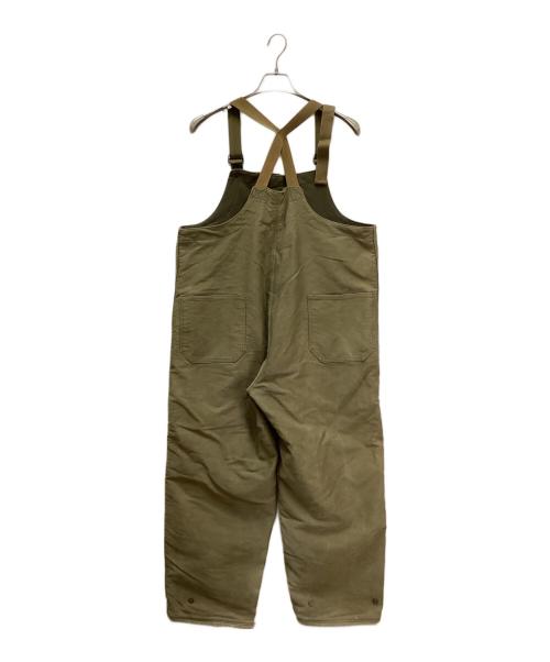 NAVY DEPARTMENT（ネイビーデパートメント）NAVY DEPARTMENT (ネイビーデパートメント) オーバーオールデッキパンツ カーキ サイズ:Mの古着・服飾アイテム