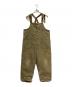 NAVY DEPARTMENT（ネイビーデパートメント）の古着「オーバーオールデッキパンツ」｜カーキ