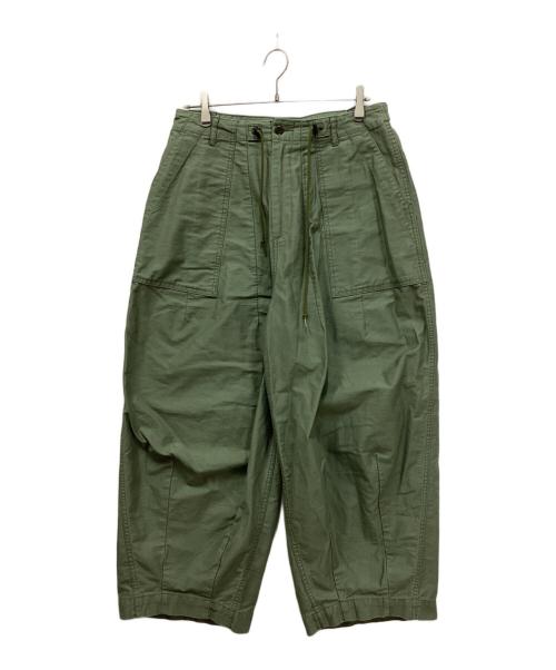 Needles（ニードルズ）Needles (ニードルズ) H.D.Pant / ヒザデルパンツ カーキ サイズ:Mの古着・服飾アイテム