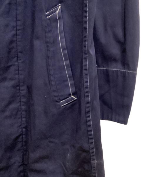 COMME des GARCONS HOMME（コムデギャルソン オム）COMME des GARCONS HOMME (コムデギャルソン オム) ステッチロングコート ネイビー サイズ:Mの古着・服飾アイテム