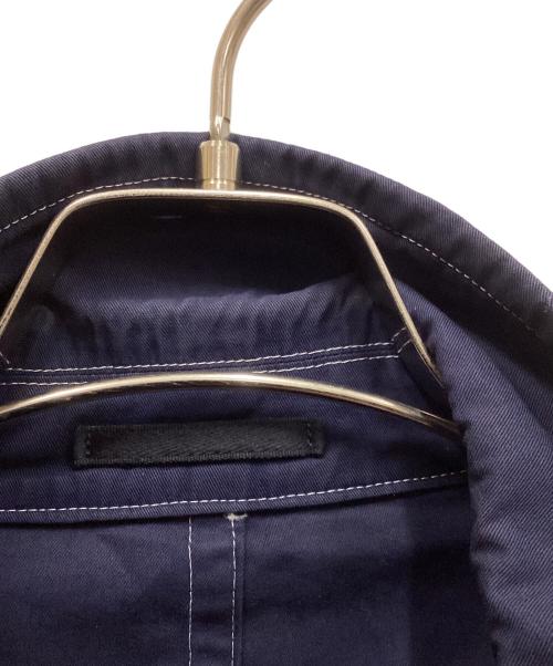 COMME des GARCONS HOMME（コムデギャルソン オム）COMME des GARCONS HOMME (コムデギャルソン オム) ステッチロングコート ネイビー サイズ:Mの古着・服飾アイテム