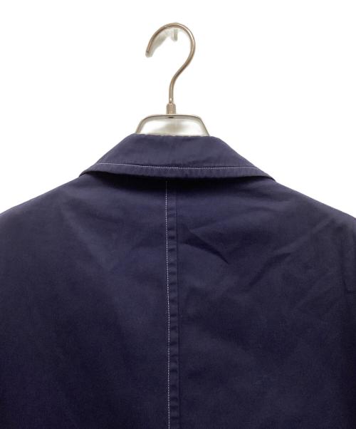 COMME des GARCONS HOMME（コムデギャルソン オム）COMME des GARCONS HOMME (コムデギャルソン オム) ステッチロングコート ネイビー サイズ:Mの古着・服飾アイテム