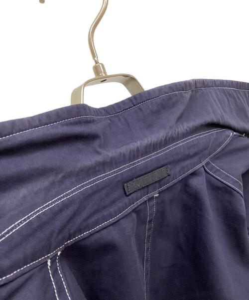COMME des GARCONS HOMME（コムデギャルソン オム）COMME des GARCONS HOMME (コムデギャルソン オム) ステッチロングコート ネイビー サイズ:Mの古着・服飾アイテム