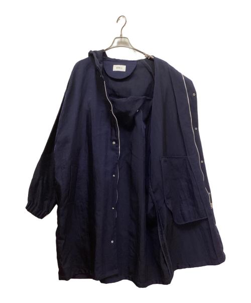 WEWILL（ウィーウィル）WEWILL (ウィーウィル) フーディーコート ネイビー サイズ:3の古着・服飾アイテム
