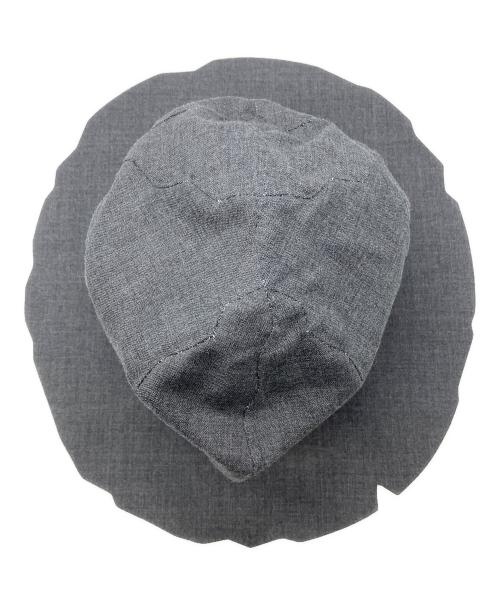 EESETT&Co（イーセットアンドコー）EESETT&Co (イーセットアンドコー) ツギハギハット グレーの古着・服飾アイテム