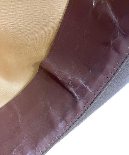 BORSALINO（ボルサリーノ）BORSALINO (ボルサリーノ) 中折れハット ブラウンの古着・服飾アイテム