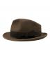 BORSALINO (ボルサリーノ) 中折れハット ブラウン：6000円
