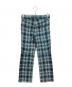 JUNYA WATANABE COMME des GARCONS ((ジュンヤワタナベ コムデギャルソン) チェック柄ツイードパンツ スカイブルー サイズ:S：8000円